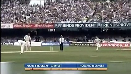 Justin Langer, 4,4, beautiful cricket strokes