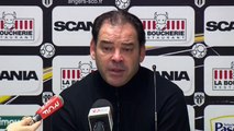 Conférence presse après-match Angers SCO - AS Nancy Lorraine