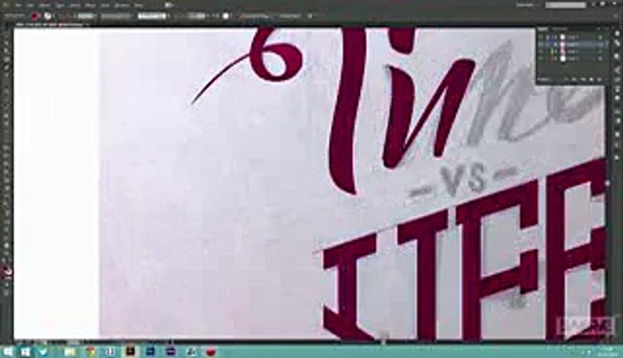 Speedart   Hublot Project -  Time vs. Life  Illustration