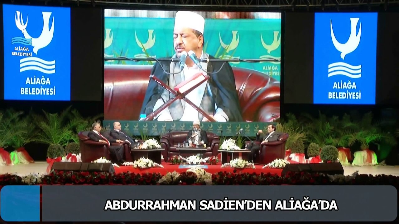 Abdurrahman Sadien Aliağa'da