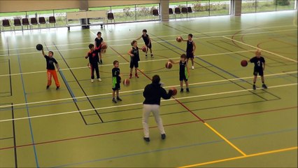 Une séance U9 - Rozenn ROMFORT