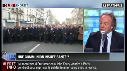 Le parti pris d'Hervé Gattegno: Marche républicaine: "une communion inoubliable mais qui ne suffit pas !" - 12/01