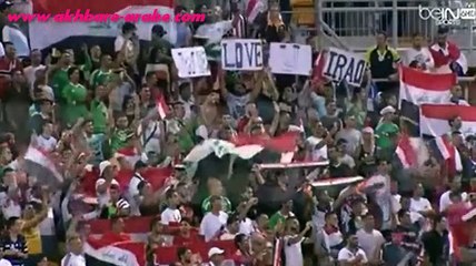 نشيد المنتخب العراقي امام الاردن كاس اسيا 2015-01-12