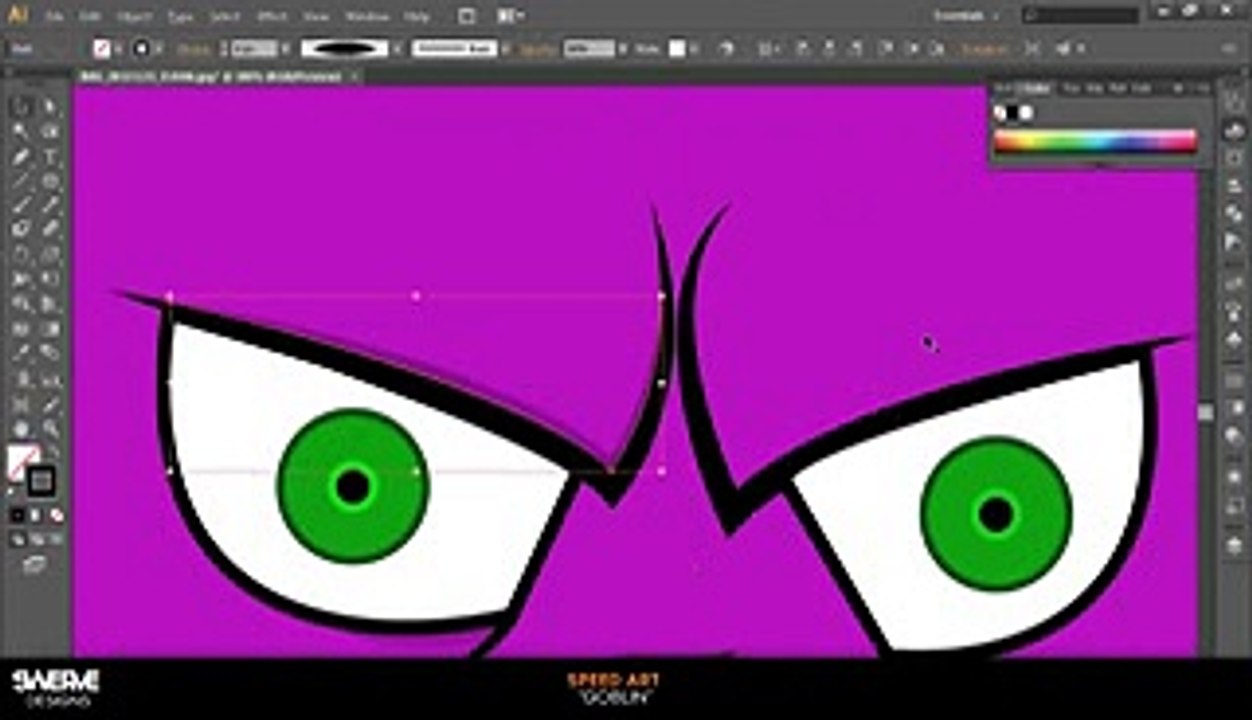 Speed Art    Goblin  Character Design