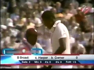 Joel Garner, Milton Small deadly deliveries vs England, 2nd Test 1984