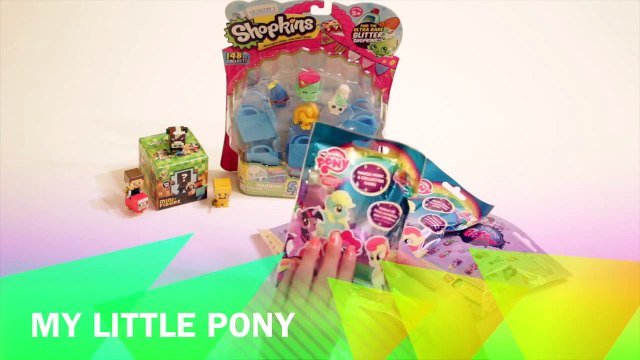 My Little Pony, Minecraft, Littlest Pet Shop, Shopkins Blind Bag Opening