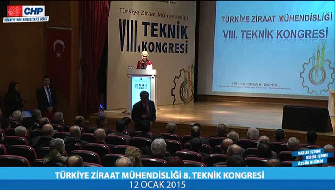TÜRKİYE ZİRAAT MÜHENDİSLİĞİ 8. TEKNİK KONGRESİ 12/01/2015