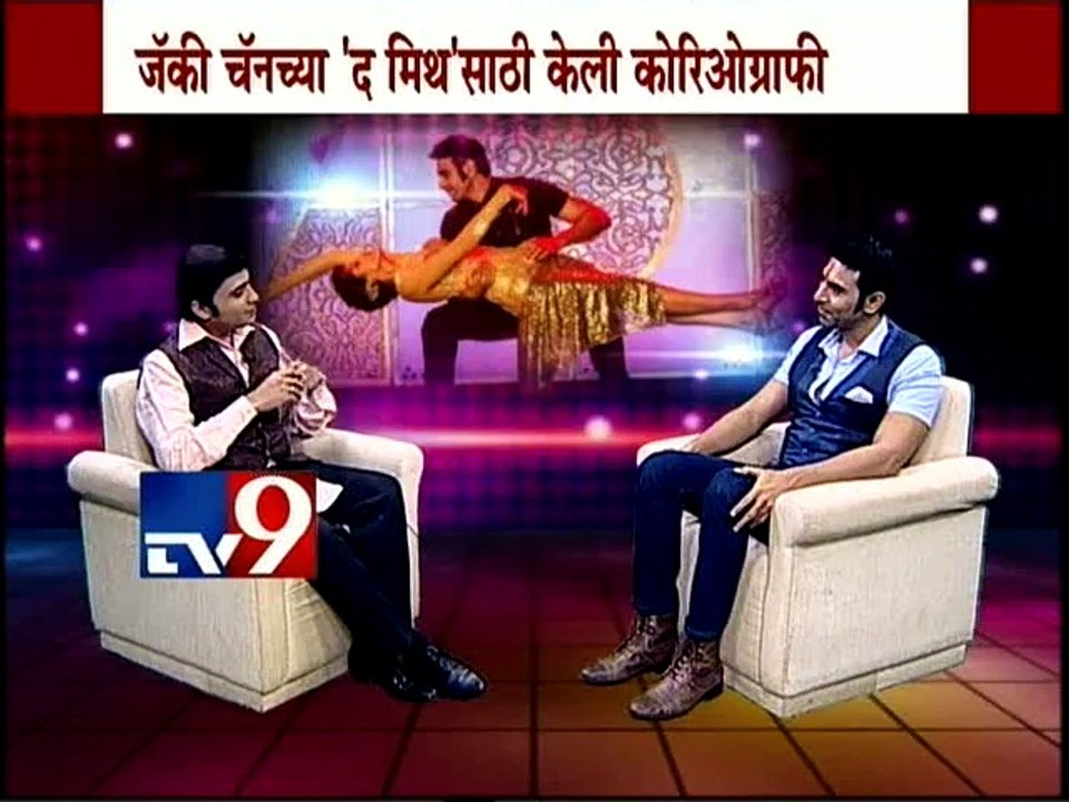 Choreographer Sandip Soparkar & 'International Choreographers Day' with TV9 /part2