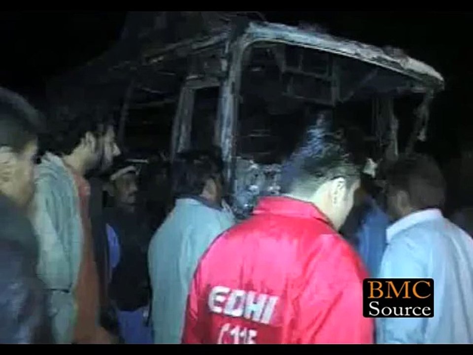 Karachi bus accident