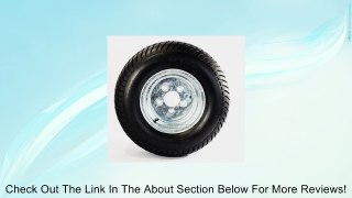 Two Utility Trailer Tires & Rims 20.5X8-10 205/65-10 20.5/8-10 10