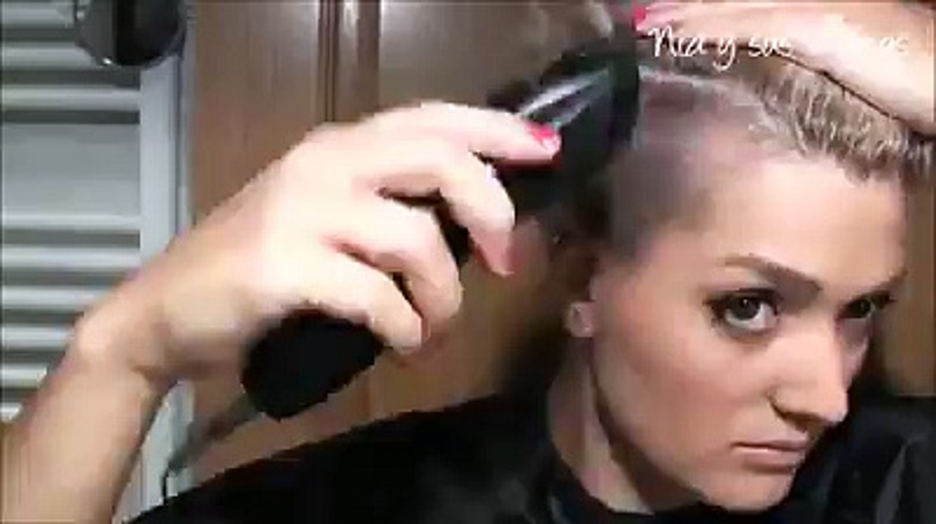 ladies clipper cut