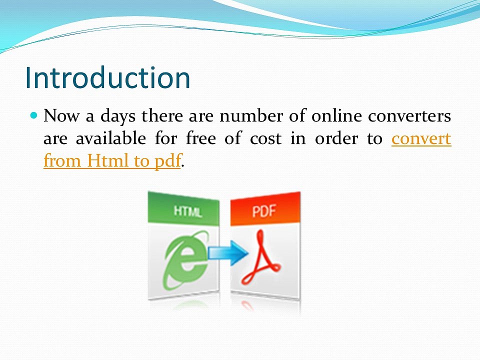 Html to pdf converter- A complete Guide