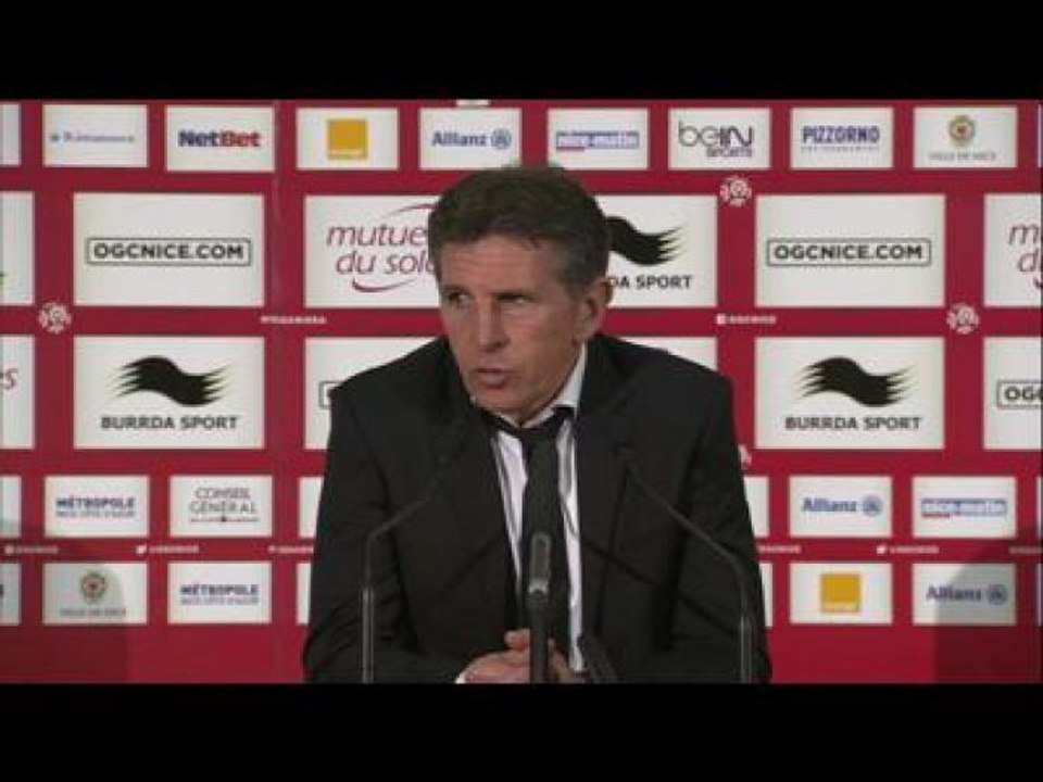FOOT - L1 - OGCN - Puel : «C'est dommage»