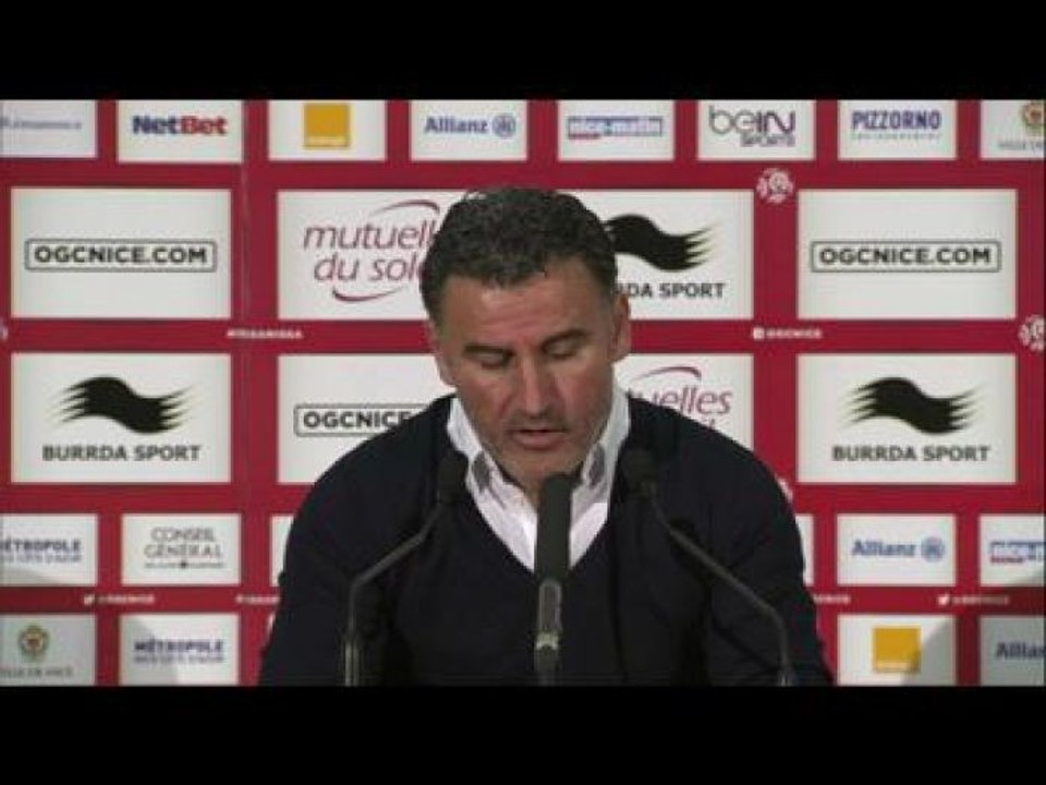 FOOT - L1 - ASSE - Galtier : «Ce match me laisse un goût amer...»