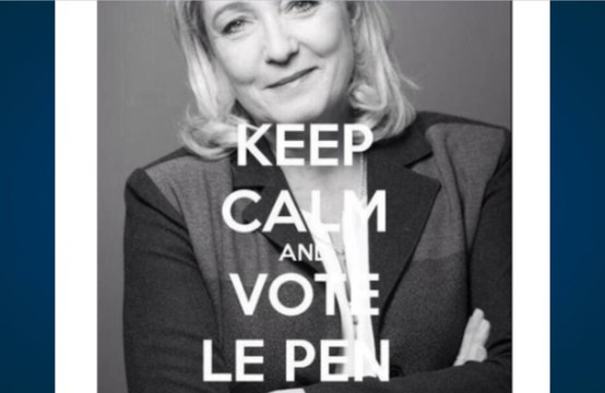 «Keep Calm and Vote Le Pen», nouvelle polémique au FN