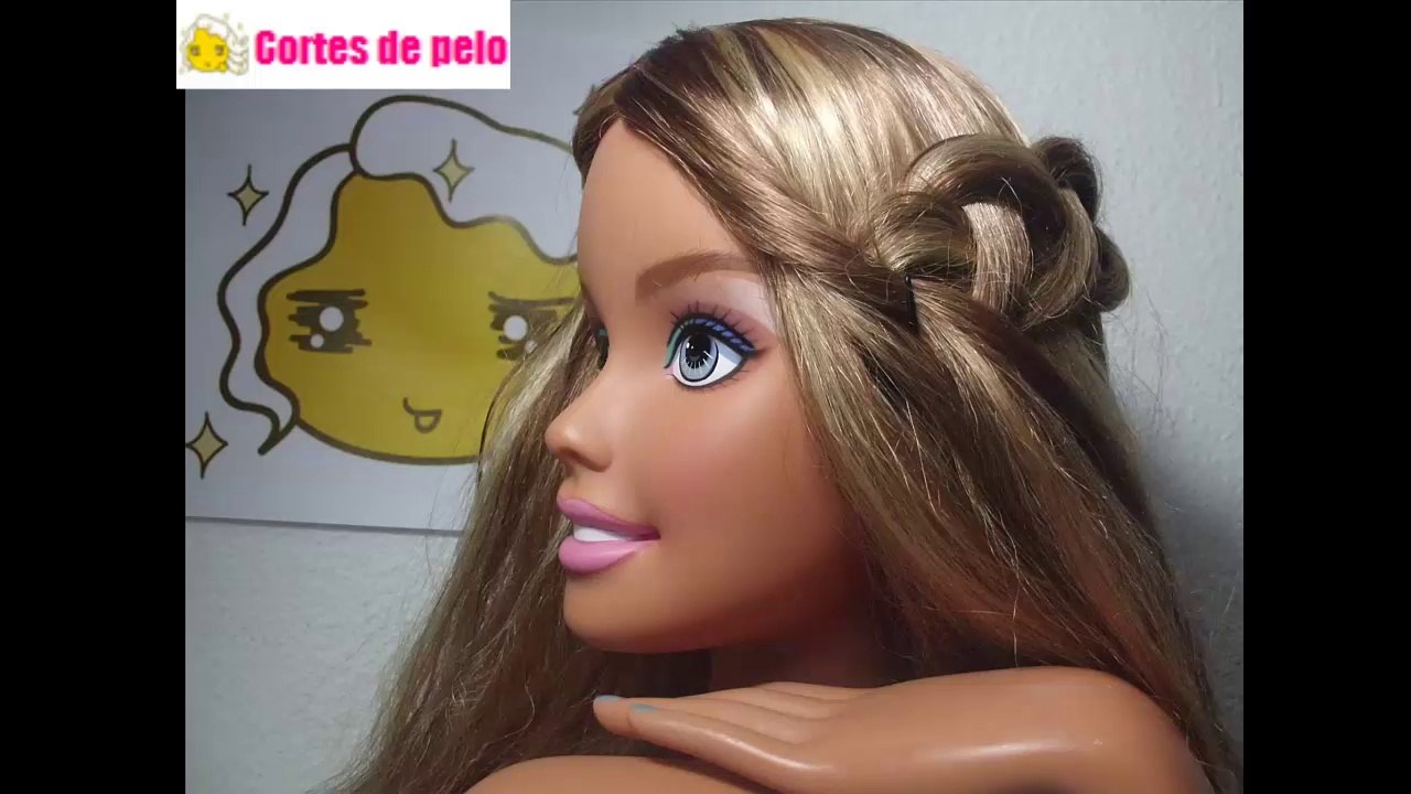 SEMIRECOGIDO FÁCIL, RÁPIDO Y BONITO | Paso a Paso Barbie
