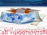 9971057281 Distance Learning UG courses Detail