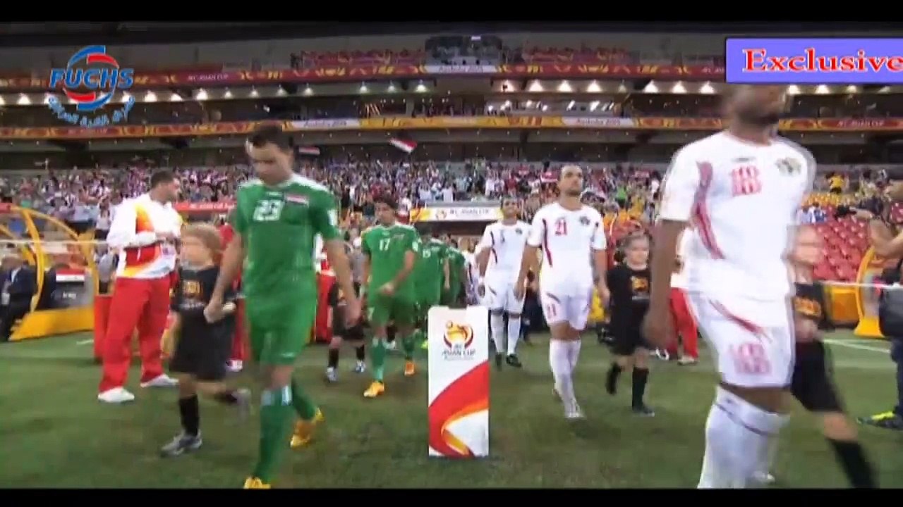 قاسم يقود الاسود للفوز على المنتخب الاردني