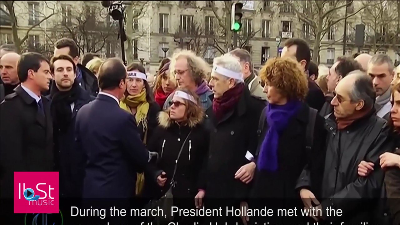 World leaders join mass Paris march to honour attack victims