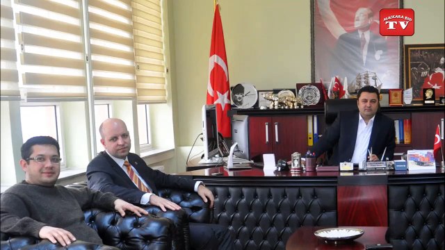 HAYRABOLU BELEDİYE BAŞKANINDAN MALKARA BELEDİYE BAŞKANI ULAŞ YURDAKUL'A ZİYARET