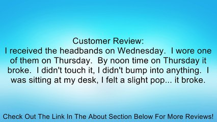 Vidal Sassoon Scroll Headbands, 2 Count Review