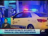 Guardia de seguridad impidió robo en local comercial en Guayaquil