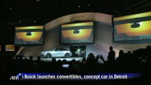Buick launches convertibles, concept car in Detroit