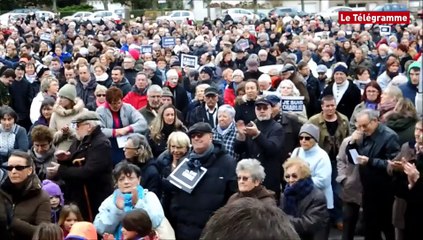 Crozon (29). Charlie : ils étaient plus de 5.000 !