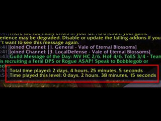 Leveled 1 – 90 in 2 days, 2 hours played time in World of Warcraft