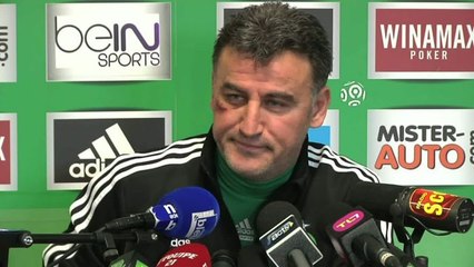 ASSE - Galtier : «Ça m'a beaucoup touché... comme le but»