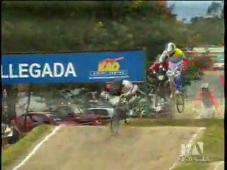 Deportistas de BMX sufrieron accidente en competencia