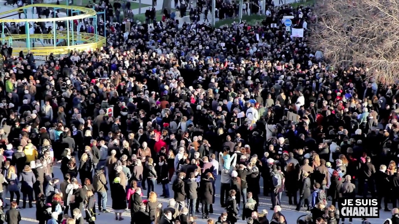 JE SUIS CHARLIE & La Batucada (11 janvier Nîmes)