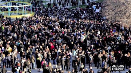 JE SUIS CHARLIE & La Batucada (11 janvier Nîmes)