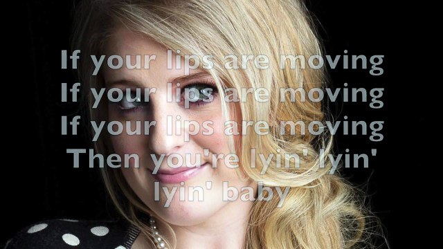 Piano Karaoke/Instrumental - Lips Are Movin - Meghan Trainor with lyrics