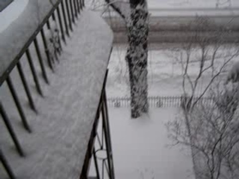 nicolas hulot a la tempete de neige