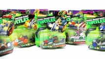 Teenage Mutant Ninja Turtles T-Machines Cars and Playsets Video Review