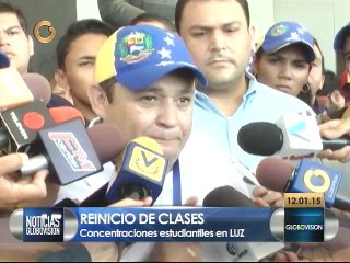 LUZ reinicia clases con deficiente presupuesto