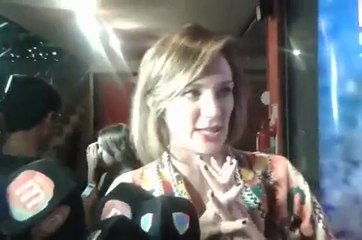 Paula nota a la salida de Priscilla (video de Gabriela Yalangozian) - 11 de Enero