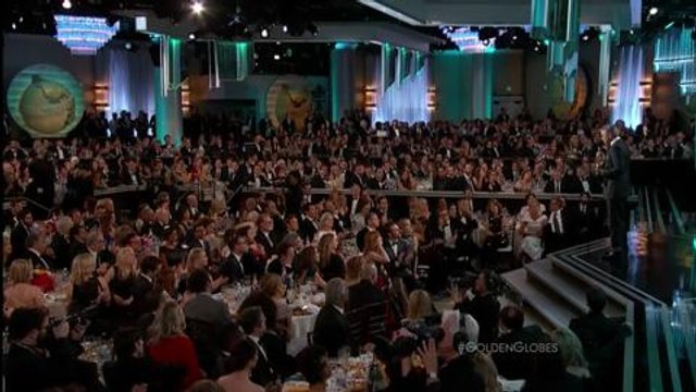 George Clooney scande je suis Charlie aux Golden Globes