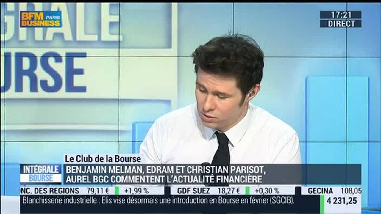 Le Club de la Bourse: Benjamin Melman, Christian Parisot et Vincent Ganne - 12/01