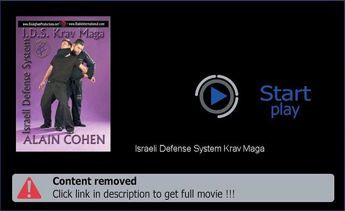Israeli Defense System Krav Maga Movie Full Download