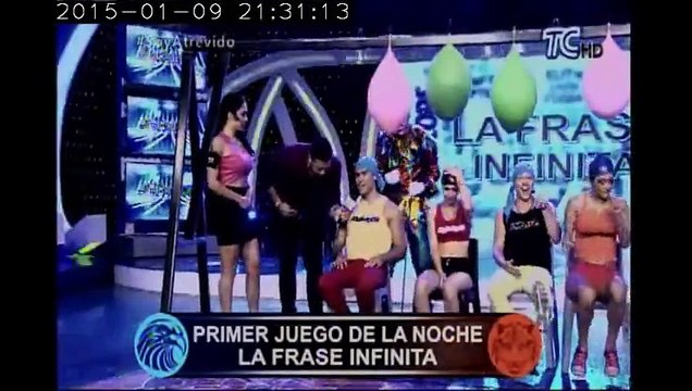 Atrevidos: Los Tigres en la 'Frase Infinita'.