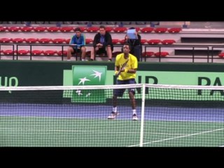 TENNIS - C. DAVIS : La France en ballotage favorable