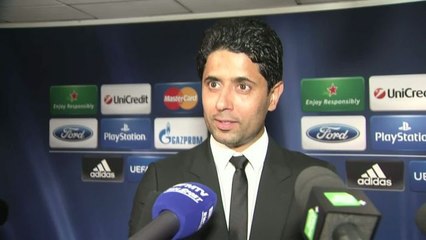 FOOT - C1 - PSG - Al-Khelaïfi : «Très fier de l'équipe»