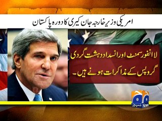 John Kerry to visit Pakistan-12 Jan 2015