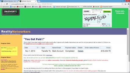 PAIDVERTS 2015 , Gana en internet, Paypal- Parte1