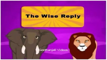 Tales Of Panchatantra - Moral Stories for Kids - The Wise Reply - Animated / Cartoon Stories