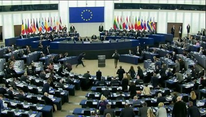 Minute de silence observée au Parlement Européen pour les victimes françaises