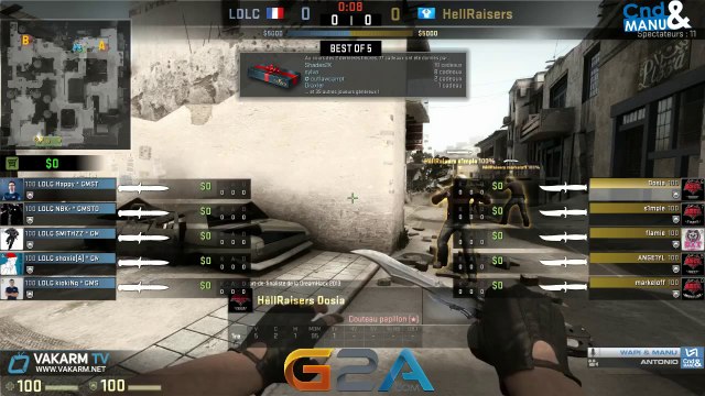 G2A CUP - Finale - LDLC vs Hellraisers - Dust2