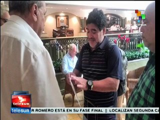 Maradona recibe carta de Fidel Castro